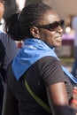 Hunger Run (Rome) - WFP - Black woman with bandana